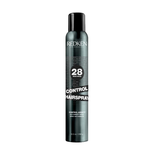 Redken Control Hairspray 28 | Extra High-Hold Hair Spray | Flake-Free, Quick-Drying Finish | Long-Lasting Frizz Protection | Humidity Resistance | 24 Hour Style Control | For All Hair Types | 10.5 Oz