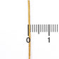 Gold Dreadlock Braids Hair Accessories, 2 Pieces 5M Braiding Hair Deco Styling Shimmer Stretchable African Braid Braided Elastic Cord Ornament Hanging Decorating Gift Wrapping