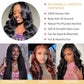 SENSAIRUITE Body Wave Lace Front Wigs Human Hair Wide Lace 180 Density Human Hair Wigs 13x4 Human Hair Lace Front Wigs Pre Plucked With Baby Hair 20 Inches Natural Color