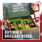 Every Man Jack Mens Sandalwood Grooming Set - Five Full-Sized Essentials: Wash, Lotion, Hydrating Oil, Butter, and Comb