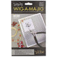 The Beadsmith, Wig Jig, Wig-A-Ma-Jig Deluxe, 4.5 x 5.5 inch square jig, includes 30 metal pegs, tool for making wire findings, components and jewelry designs