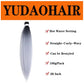 Pre Stretched Braiding Hair 26 Inch Ombre Red Kanekalon Braiding Hair Extensions Hot Water Setting Crochet Box Braids Hair (26 Inch (Pack of 1), Black-Silver Grey)