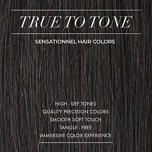 Sensationnel Butta lace front wigs - butta unit 5 glueless extra wide 5 inch deep part synthetic wig preplucked hairline hd lace with babyhair - Butta unit 5 (1B OFFBLACK)