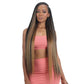 Organique Mastermix STRAIGHT 30" - Shake-N-Go Synthetic Bundle Weave (1Pack, 1B OFF BLACK)