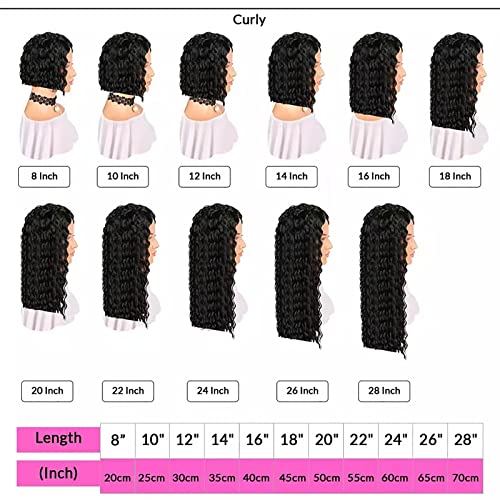 Aubatece Boar Hair Brush for Thick Hair Lace Front Wig Transparent Frontal Glueless Human Hair With Baby Pre Plucked Hairline Density Brazilian Wigs For Black Women Wig Women Curly (Brown, 26)