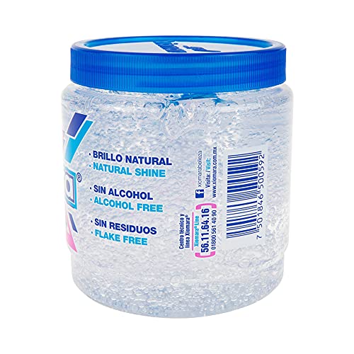 Xiomara Professional Hair Styling Gel with Aloe Vera Suitable for the Whole Family, 2 - Pack of 35 Oz Each, Jars