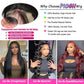 PIOGH 30 Inch 13x6 Body Wave Lace Front Wigs Human Hair Pre Plucked Glueless Wigs Human Hair 180% Density Brazilian Virgin Body Wave Lace Front Wig 13x6 HD Frontal Human Hair Lace Front Wigs for Women