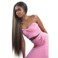 Organique Mastermix STRAIGHT 30" - Shake-N-Go Synthetic Bundle Weave (1Pack, 1B OFF BLACK)