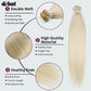 DÉBUT Long Straight Blonde Hair 6 Bundles 26 28 30 Inches High Temperature Fiber 300g for Full Head Synthetic Hair Weave 613 Color