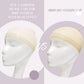 MYKURS HD Wig Cap for Women, Transparent Bald Cap for Lace Front Wigs, Beige 24 PCS