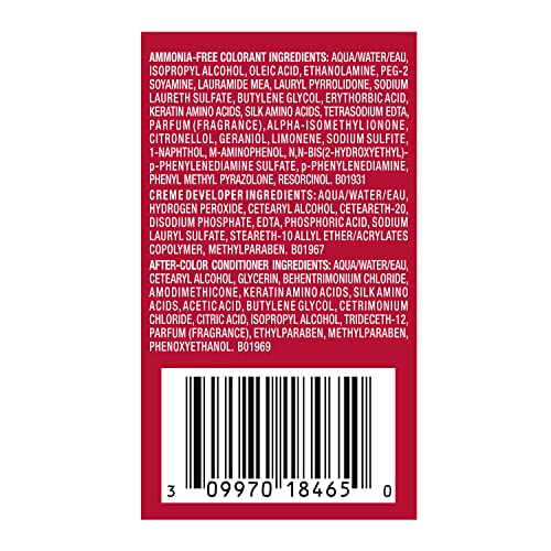 Revlon ColorSilk Beautiful Color Permanent Hair Color, Long-Lasting High-Definition Color, Shine & Silky Softness with 100% Gray Coverage, Ammonia Free, 30 Dark Brown, 3 Pack