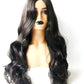Water Wave Wig,Human Hair Wig Blue Wig Full Lace Wig Glueless Wigs Halloween Costume
