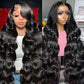 Drosuud 30 Inch 13X6 Lace Front Wigs Human Hair 200% Density Body Wave HD Lace Front Wigs Human Hair Pre Plucked Glueless Wigs Human Hair for Women With Baby Hair