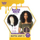 Sensationnel Butta lace front wigs - butta unit 5 glueless extra wide 5 inch deep part synthetic wig preplucked hairline hd lace with babyhair - Butta unit 5 (1B OFFBLACK)