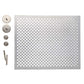 The Beadsmith, Wig Jig, Wig-A-Ma-Jig Deluxe, 4.5 x 5.5 inch square jig, includes 30 metal pegs, tool for making wire findings, components and jewelry designs