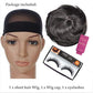 HOTKIS Pixie Cut Wig Human Hair Short Human Hair Wigs for Black Women Blonde 1b/27 Short Wigs Human Hair Short Natural Hair Wigs Pixie Wig with Bang Ombra 27
