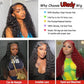 30 Inch Deep Wave Lace Front Wigs Human Hair 13x4 HD Lace Front Wigs Human Hair Pre Plucked 180% Density Deep Curly Human Hair Wig Wet and Wavy Glueless Frontal Human Hair Lace Front Wigs for Women