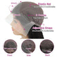 28 Inch Body Wave Lace Front Wigs Human Hair Pre Plucked 13x4 HD Transparent Lace Frontal Wigs Human Hair 180% Density Glueless Wigs Human Hair With Natural Black Hairline Baby Hair For Women
