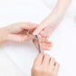 Cuticle Pusher Acetone/Gel/Nail Polish Remover Stainless Steel Professional 3pcs Set Cuticle Scraper Fingernails & Toenails Clean Manicure Tools Cuticle Care for Women&Girl,opove CP-3 (Rainbow Color)