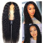 Long Curly Black Wig Hd Lace Front Wigs Human Hair,Body Wave Wig Human Hair Natural Wig Lace Closure Wig