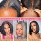 Wear and Go Glueless Bob Wigs Human Hair Straight Bob Wigs Human Hair Pre Plucked Pre Cut 4x4 HD Lace Front Glueless Wigs Human Hair 180% Density Short Straight Bob Wigs for Black Women (10 Inch)