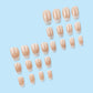 RTKHFZE Medium Press on Nails,Coffin Fake Nails,Ballerina Press on False Nails, Medium Nails Press Ons,with Designs Nails Acrylic Nails,Full Cover Glue on Nail for Women Manicure