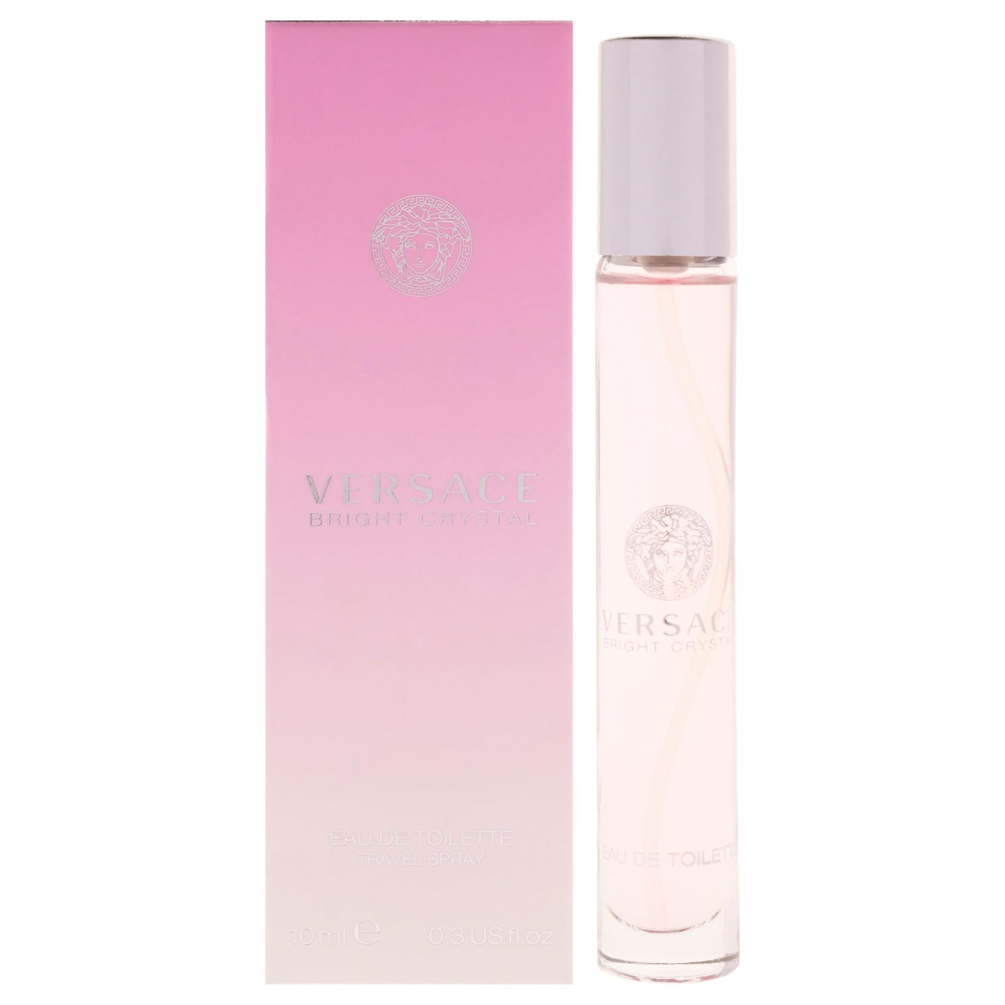 Versace Bright Crystal for Women Eau De Toilette Spray, Fresh, 0.3 Oz