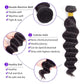 Loose Deep Wave Bundles 26 28 30 with 22 Closure Pre Plucked with Baby Hair Best Brazilian Human Hair Bundles with Closure Loose Deep Unprocessed Virgin Human Hair Bundles with Closure Free Part