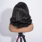 FASCARA 13x4 Body Wave Wigs Human Hair Lace Front Wigs Human Hair Pre Plucked 180% Density HD Transparent Lace Frontal Wigs for Women Glueless Wigs with Baby Hair 16Inch