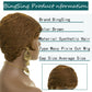 Short Wig for Black Women Dark Brown Pixie Cut Wig for Women Auburn Short Pixie Wigs With Bangs Synthetic Hair Pixie Wigs for Black Women Short Wigs (Dark Brown)