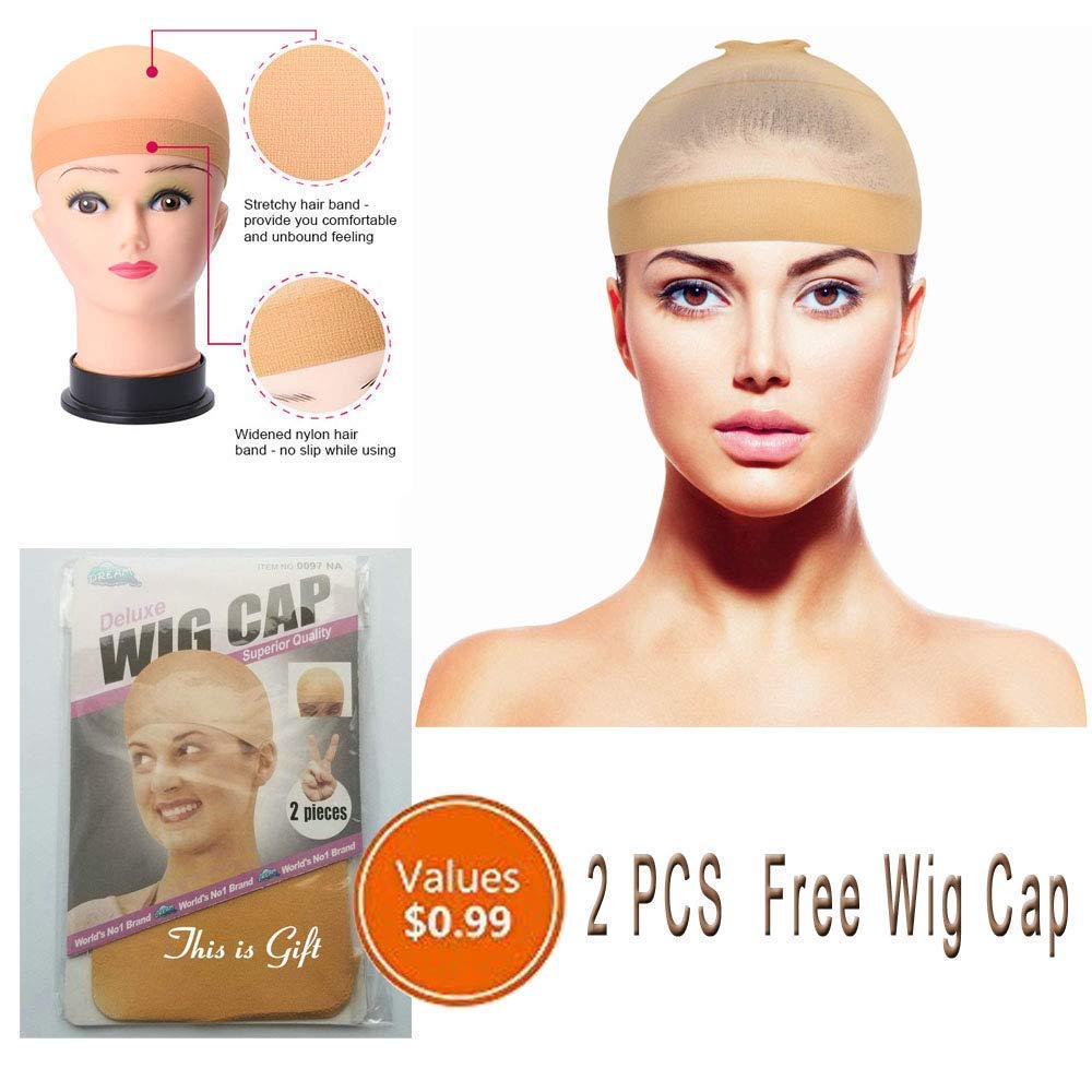 Blue Box Braided Wig for Women Long Ombre Black Sky Blue Knotless Cornrow Braids Lace Frontal Wig Hand Synthetic Lightweight Twist Braid Wigs Glueless Braiding Hair Heat Resistant Cosplay 26 Inch