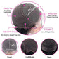 GzorOuzr 5X5 Deep Wave Lace Closure Wigs Human Hair Real Unprocessed Virgin Hair Human Hair With Baby Hair Glueless Wig for Women Brazilian Remy Human Hair Wig 18 Inch