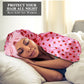 2pcs Long Satin Bonnets with Tie Band, Large Braid Bonnet Silky Hair Cap for Locs Women Sleeping, L