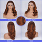 FASCARA Ombre 13x4 Lace Front Wigs Human Hair 4/30 Colored Body Wave Honey Blonde 9A Glueless HD Transparent Lace Frontal Wigs 180% Density for Women Human Hair Pre Plucked with Baby Hair 18 Inch