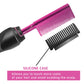 Hot Comb Hair Straightener for Natural Black Hair and Lace Front Wigs - Electric Heat Pressing Comb Set With Lace Melting Spray and Wig Glue Kit