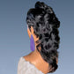 PurpleSexy 80s90s Mullet Pixie Cut Wigs 12inch Short Layered Pixie Cut Curly Human Hair Wigs for Black Women Put on and Go Glueless Brazilian Virgin Curly Human Hair