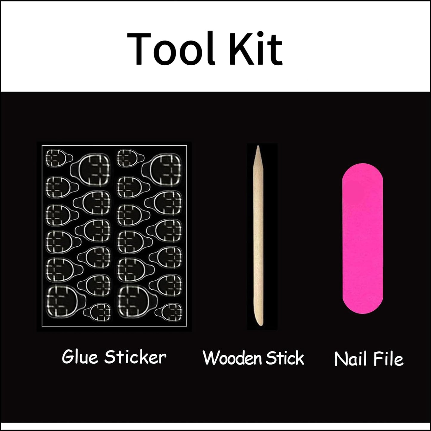 150Pcs White French Tip Press On Toenails Square Medium Fake Toenails Matte Pink Press on Toe Nails for Woman Summer Nail Kits -15 Sizes