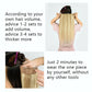 Winsky Hair Extensions Real Human Hair Clip in - One Piece Brown Highlights Blonde Remy Hair Pieces 70gram for Women (14inch, 18/613)