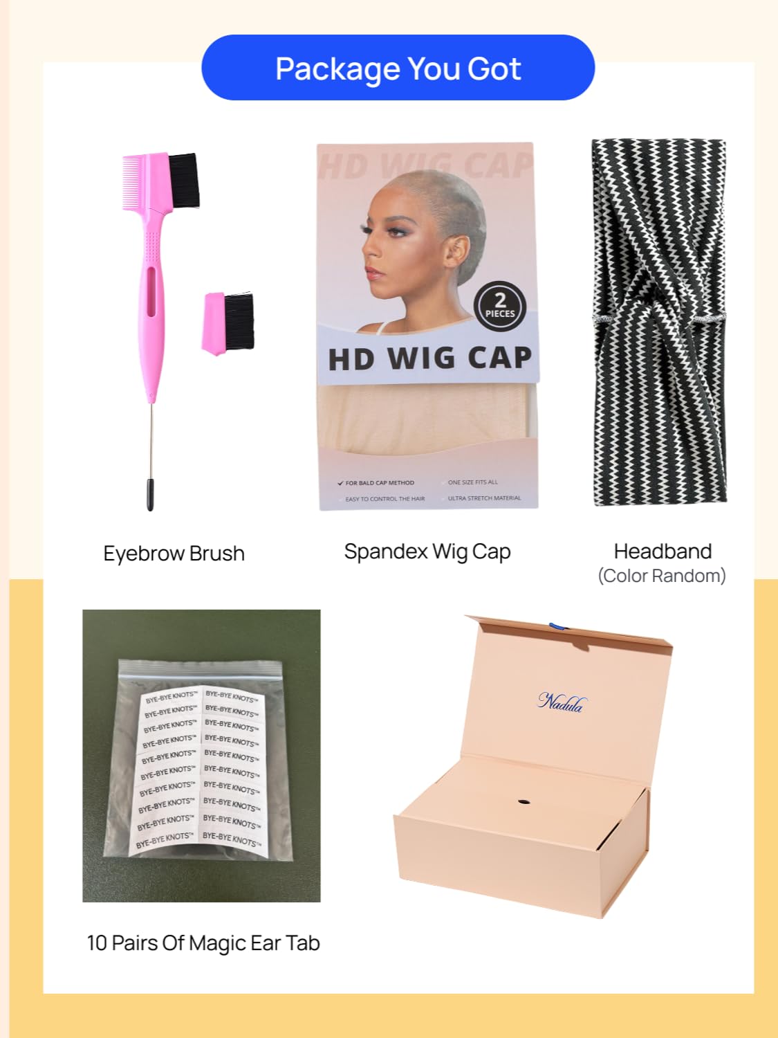 Nadula Bye Bye Knots Reddish Brown Short Body Wave Bob Drawstring Wig human Hair with Face Framing Layers Bangs, Glueless Pre Cut 7x5 HD Lace Front Wig Pre Plucked Ready to Wear Wavy Bob Wig 12inch