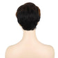 FCHW Short Ombre Hair Wigs For Black Women African American Women Wigs Synthetic Short Wigs For Black Women
