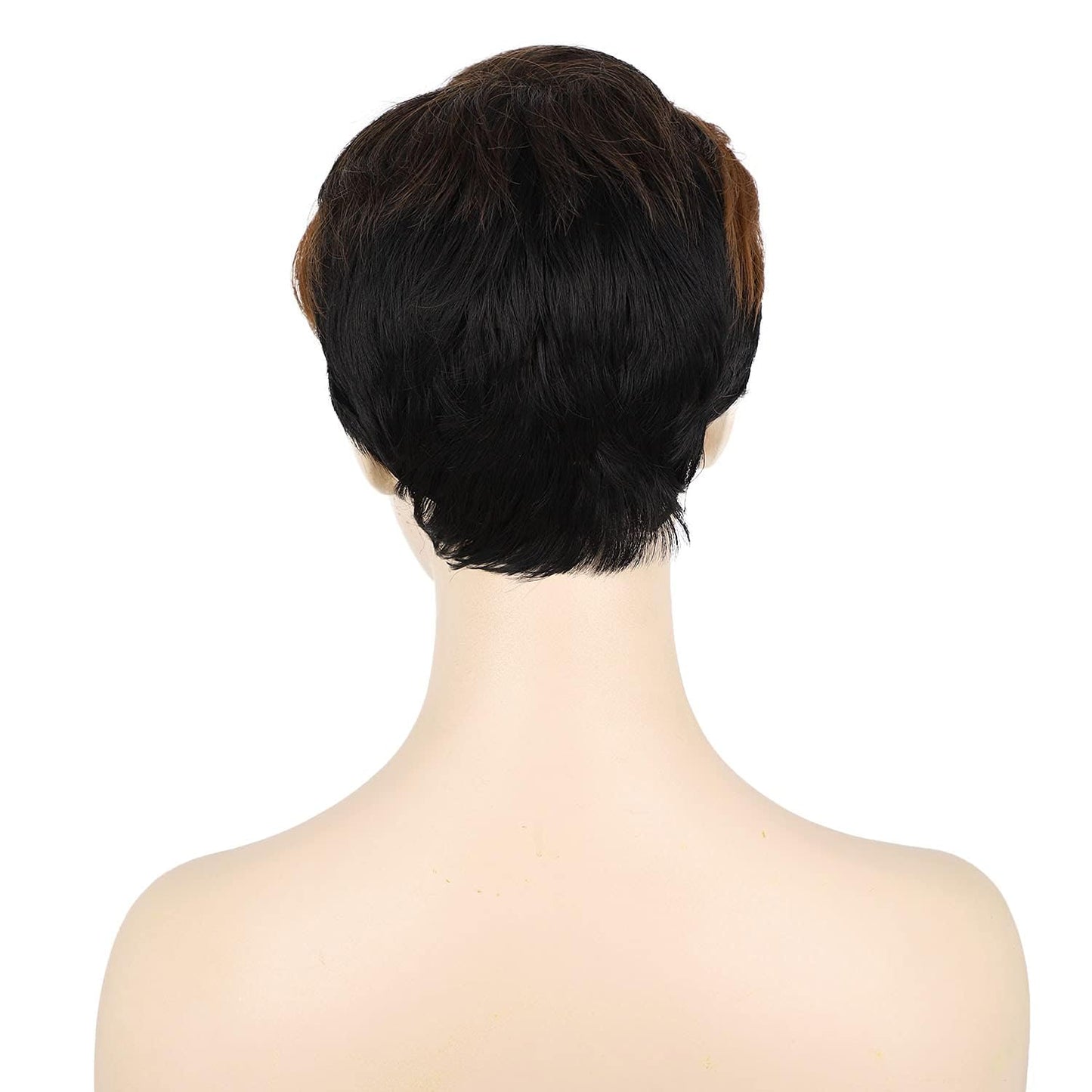 FCHW Short Ombre Hair Wigs For Black Women African American Women Wigs Synthetic Short Wigs For Black Women