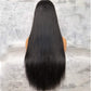 Rapidsflow® 100% Human Hair Swiss Full Lace Wig For Women Remy Human Hair Straight 150% Density Full Lace Wigs for Black Women(30 inch)(Free 2 Wig Cap + Carry Pouch)