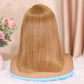 HUIWANYAN Hihmarm Honey Blonde Wig Human Hair #30 Bob Wig Human Hair Glueless 13x4 Hd Lace Front Wigs For Black Women Bob Lace Front Wigs Human Hair Pre Plucked 180% Density Short Wigs 12 Inch