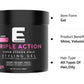 E Elegance Venus Fragrance Triple Action Hair Gel for Men And Women - Super Strong Hold, Extreme Volume, And Long Lasting Shine - Flake Free And Refreshing Fragrance - All Hair Types, 16.9 oz