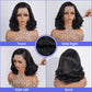 FASCARA 13x4 Body Wave Wigs Human Hair Lace Front Wigs Human Hair Pre Plucked 180% Density HD Transparent Lace Frontal Wigs for Women Glueless Wigs with Baby Hair 16Inch