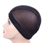 YANTAISIYU 2 PCS/Lot Black Mesh Cap Wig Cap for Making Wigs Stretchable Hairnets with Wide Elastic Band (Mesh Cap S)