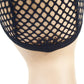 YANTAISIYU 1 Piece Wig Cap Black Stretchable Crochet Wig Cap with 4 Hair Clips Mesh Braided Wig Cap for Making Wig