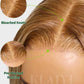 KLAIYI Wear And Go Glueless Wig Bye Bye Knots 13x4 Precut Lace Front Wigs Human Hair Ombre Highlight Blonde Body Wave Wig Pre Bleached Pre Everything Pre Plucked with Baby Hair 3S Ready to Wear 26Inch
