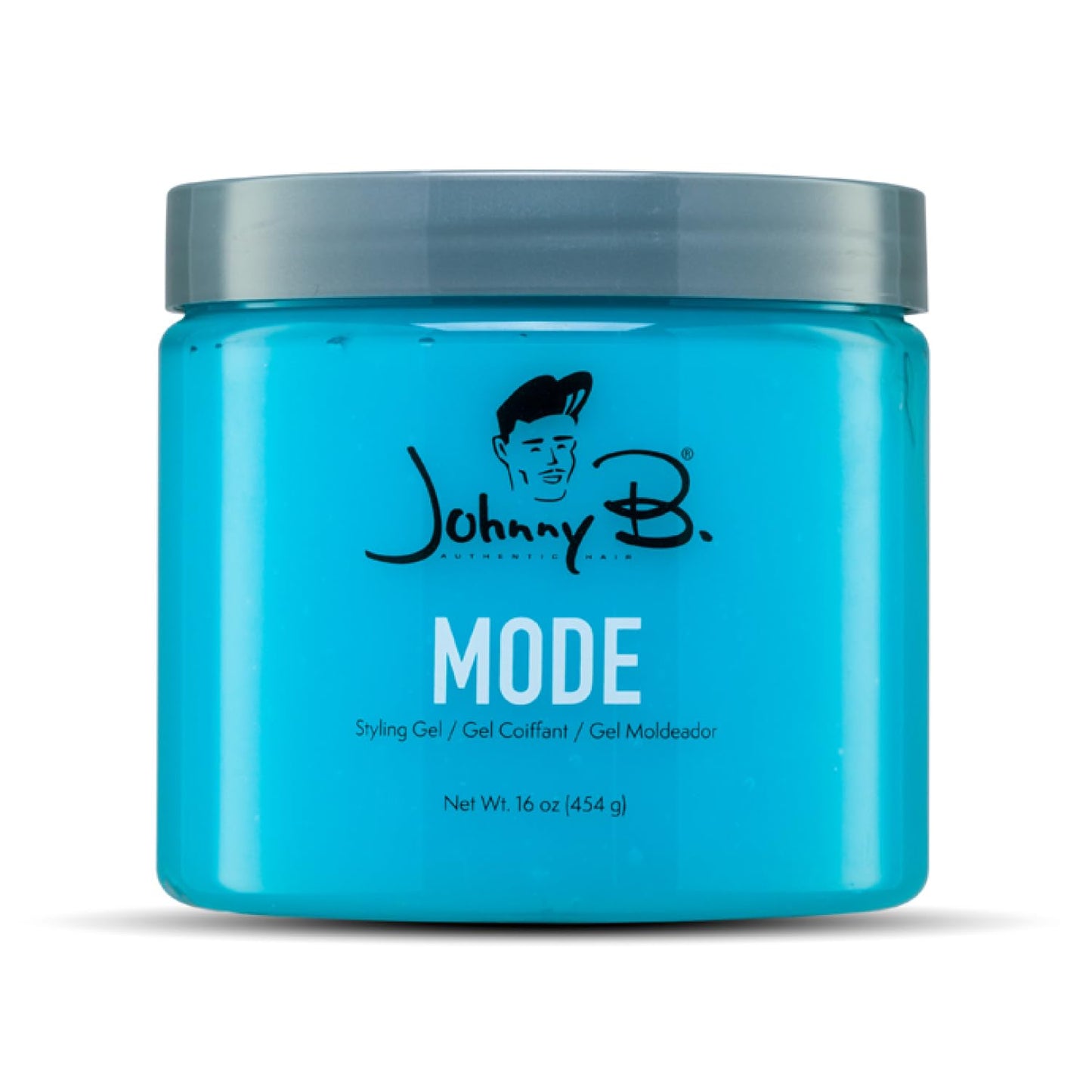 JOHNNY B. Mode Hair Styling Gel for Men, Alcohol-Free, Water Soluble 16 oz.