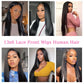 Karlami 13x6 Straight Lace Front Wigs Human Hair 20 Inch HD Lace Front Wigs Human Hair 150% Density 13x6 Frontal Wigs Human Hair Pre Plucked for Women Gluless Wigs with Baby Hair